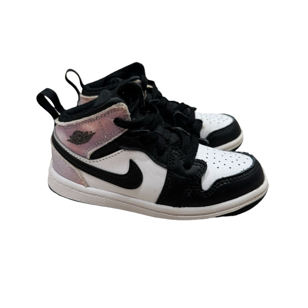 NIKE AIR JORDAN 1 MID SE “Zen Master” hi-top sneakers -pink/black/white- size 9C
